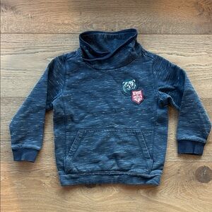 Kids Charcoal Bear Sweatshirt